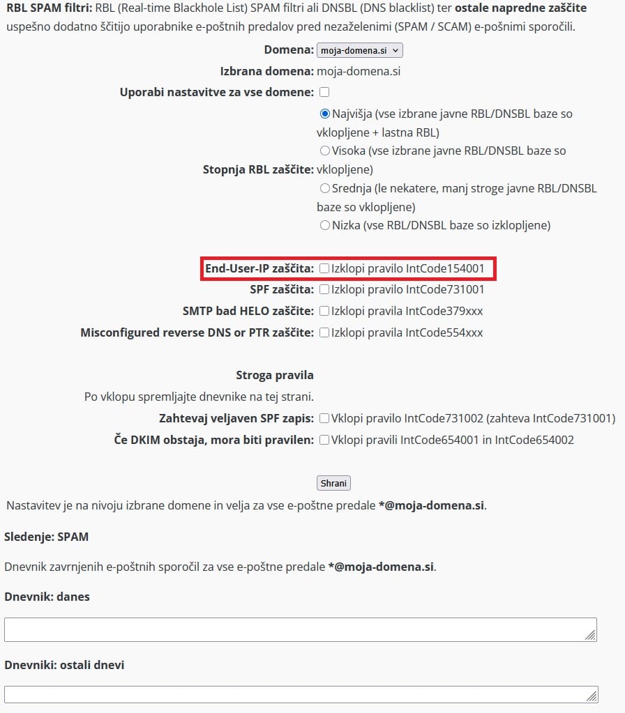 end-user-ip zaščita
